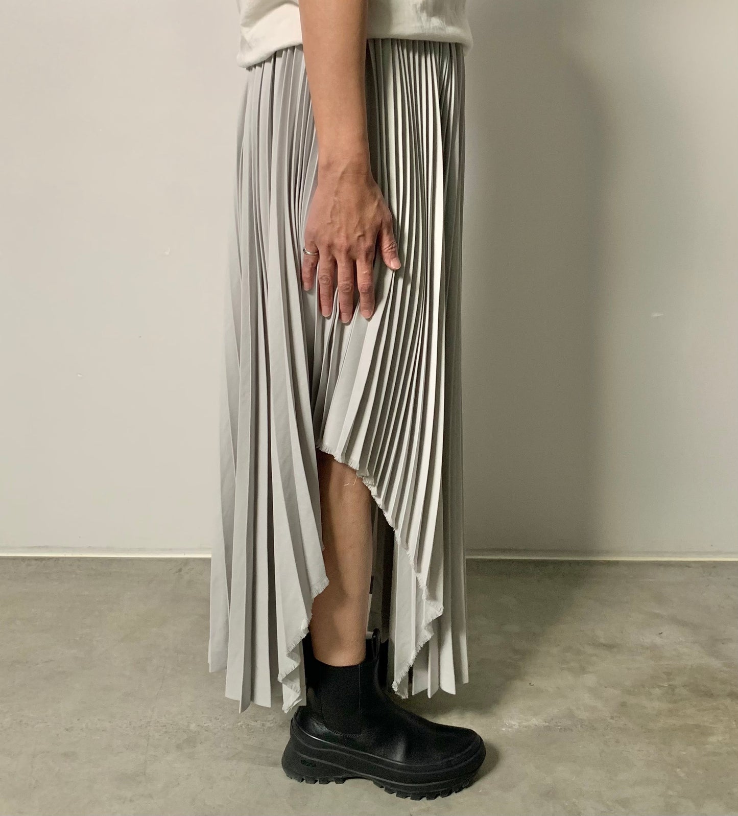 Pleated skirt