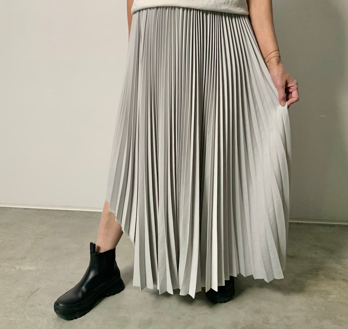 Pleated skirt