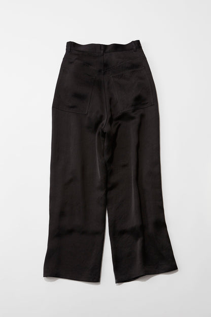 Satin wide pants